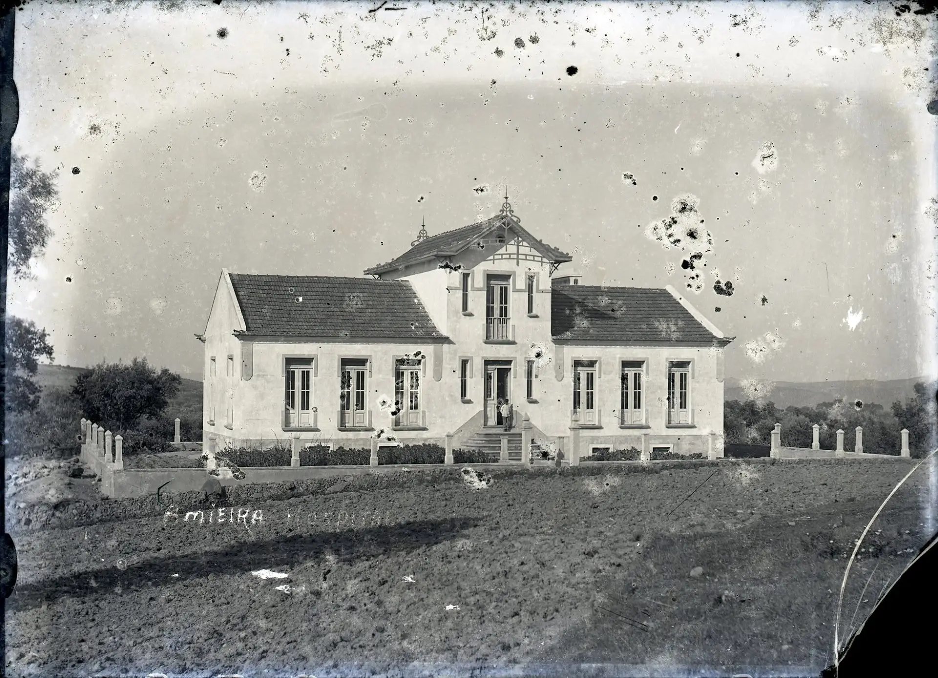 Sede da Santa Casa — Antigo Hospital da Misericórdia 4 Hospital da Misericórdia. Fotografia identificada como proveniente do espólio dos irmãos António e Luís da Silva Barata;